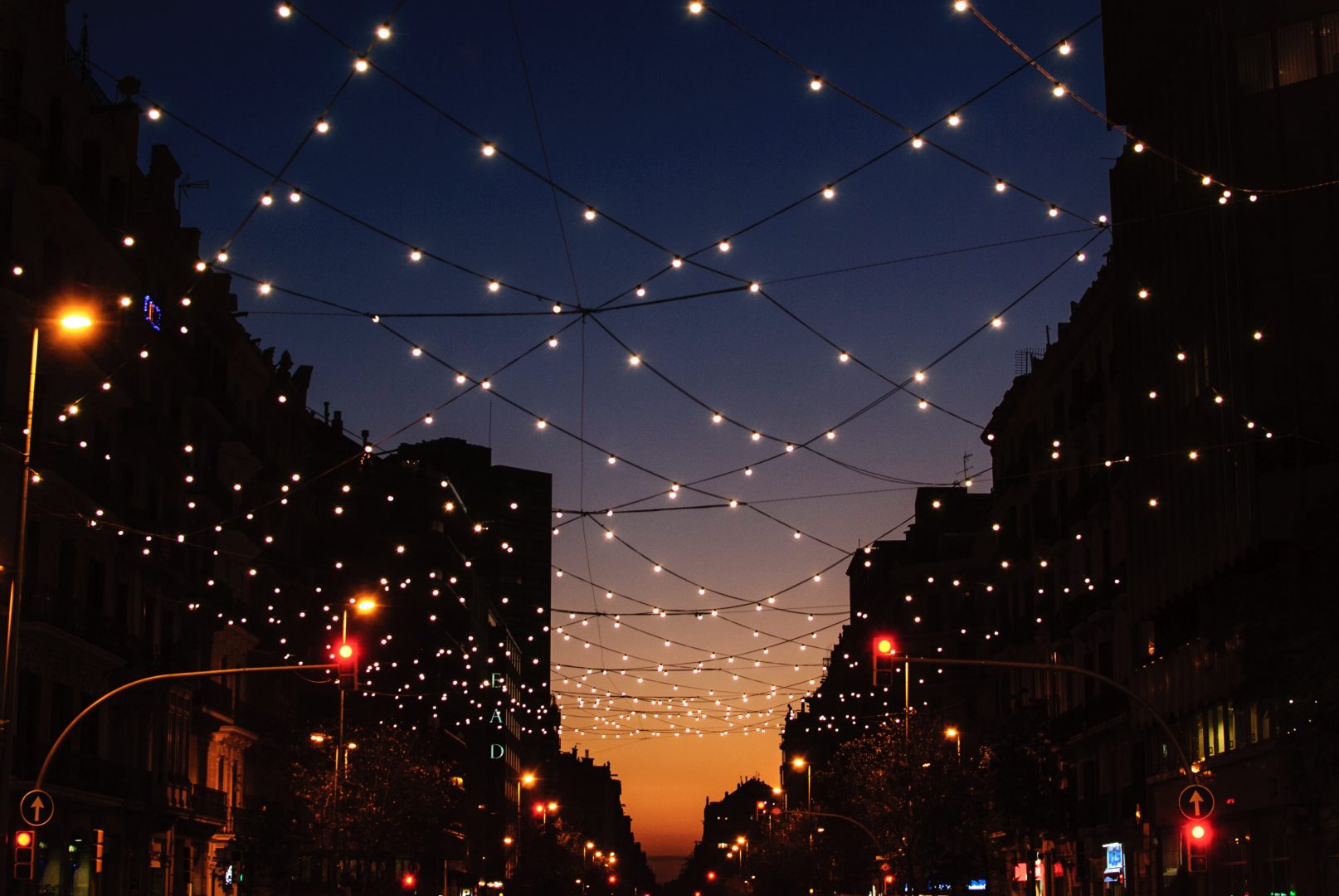 Barcelona by night